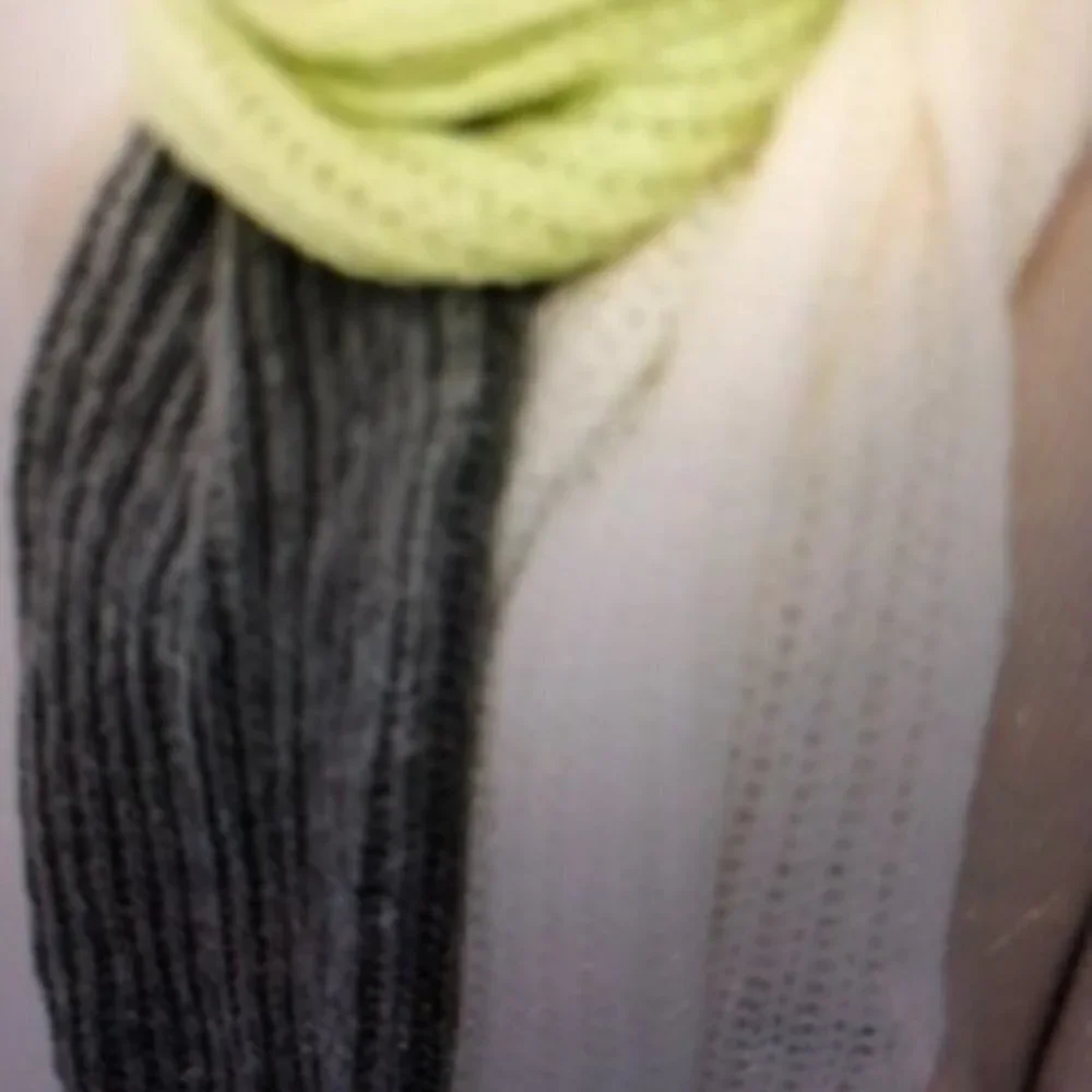 NWT Topshop Multi Color Open Knit Soft Winter Scarf Unisex Outdoor Colorful New